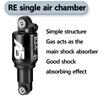 EXA Formato A5 165MM 125mm 150mm 190mm RR1 Re Cámara de Aire Amortiguador Trasero Para Bicicletas de Montaña Amortiguador MTB Ajustable