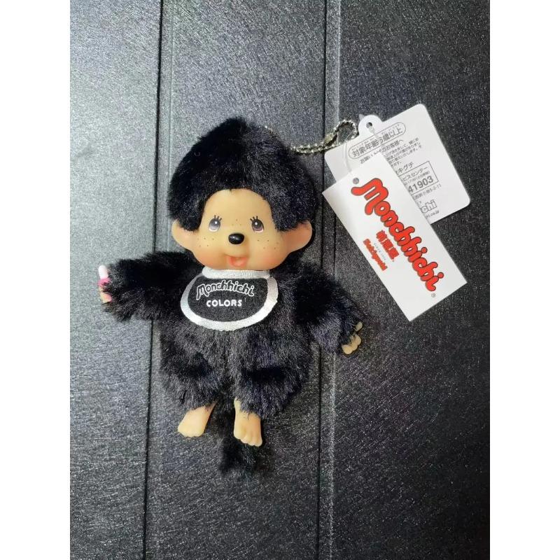 Süßes 15cm Monchichi Paar Stehend Süß Modisch Mehrere Puppenautomaten Rucksackanhänger Schreibtischdekorationen Exquisites Geschenk Kinderfreundlich Unterhaltsam