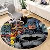 1pc Batman Comics Office Round Area Rug, Under Office Chairs Bedroom Living Room Home Decor, Room Deco, Available in Various Sizes