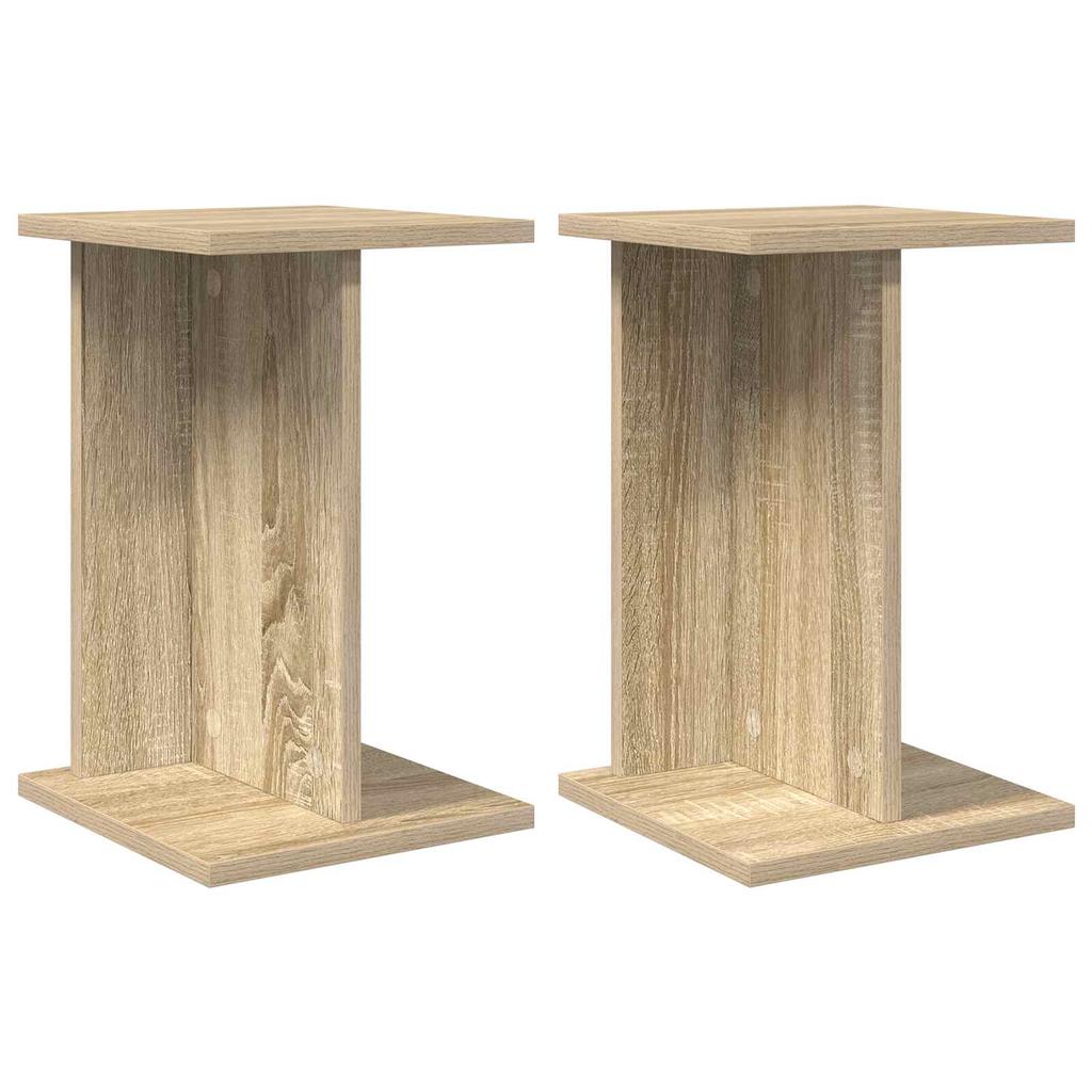 Plant Stand 2 pcs Sonoma Oak 25 x 25.5 x 40.5 cm