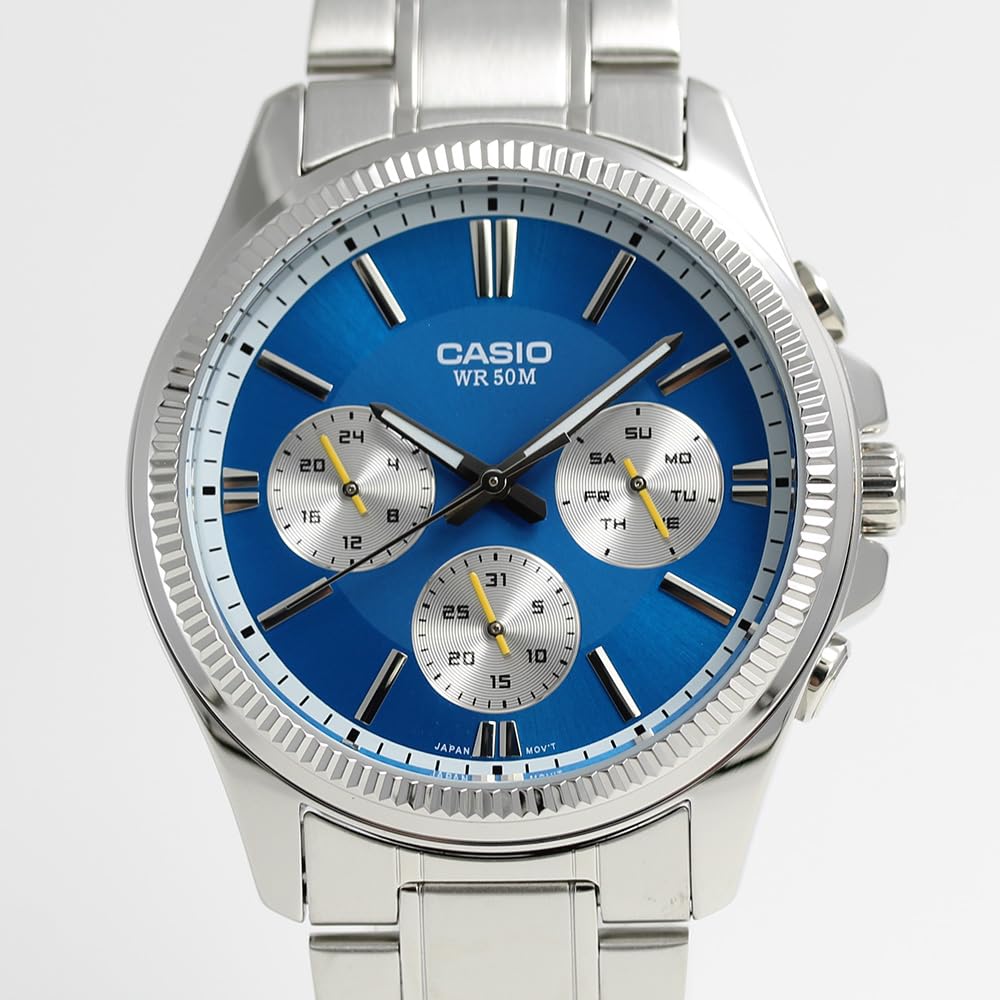 Casio Collection Watch Steel with Bracelet MTP-1375PD-2A2VEF