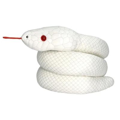 Takeoff Weiße Schlange Albino Echtes Plüschtier