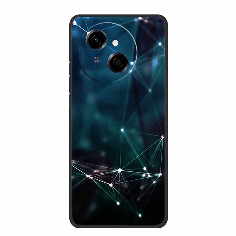 For Tecno Spark Go 1 S Case Coque Black Silicone Soft Phone Case For Tecno Spark 40C Go 1S Pop 9 4G Back Cover Case 40 C Funda