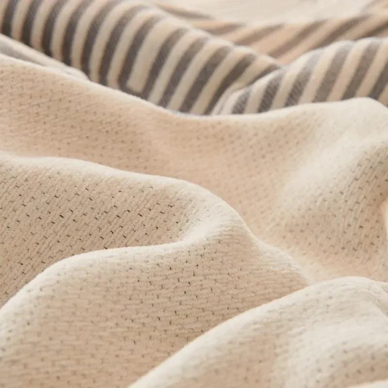 Large Couch Cover Leisure Relax Beach Towel White Travel Rug Tassels Linen Nordic Sofa Throw Blankets Outdoor Camping Picnic