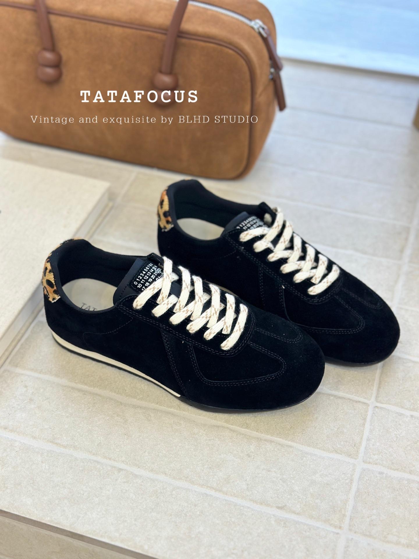 

Leopard print German training shoes women s leather 2025 autumn new Korean version Internet celebrity ins horse hair leisure sports Forrest Gump b 35