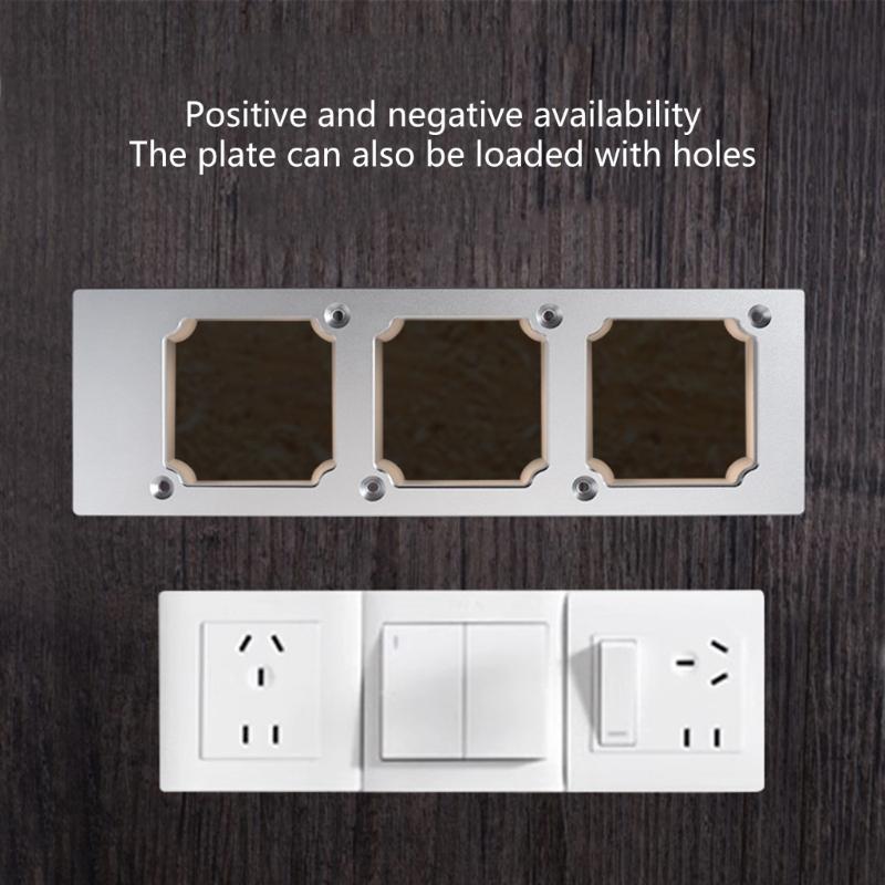 86 Type Wire Box Template Socket Bottom Box Open Holes On The Bottom Box Switches Socket for Electrician