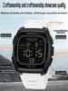 SANDA Fashion Men's Electronic Watch Multifunction Alarm Clock Luminous Waterproof Shockproof Sports Casual Watches for Man