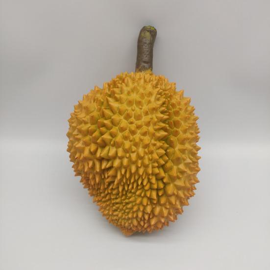 Durianmodell Falsk durian-dekorasjon Falsk durian-figur Kunstig fruktrekvisitt for Fruktbutikker Supermarkeder Utstilling