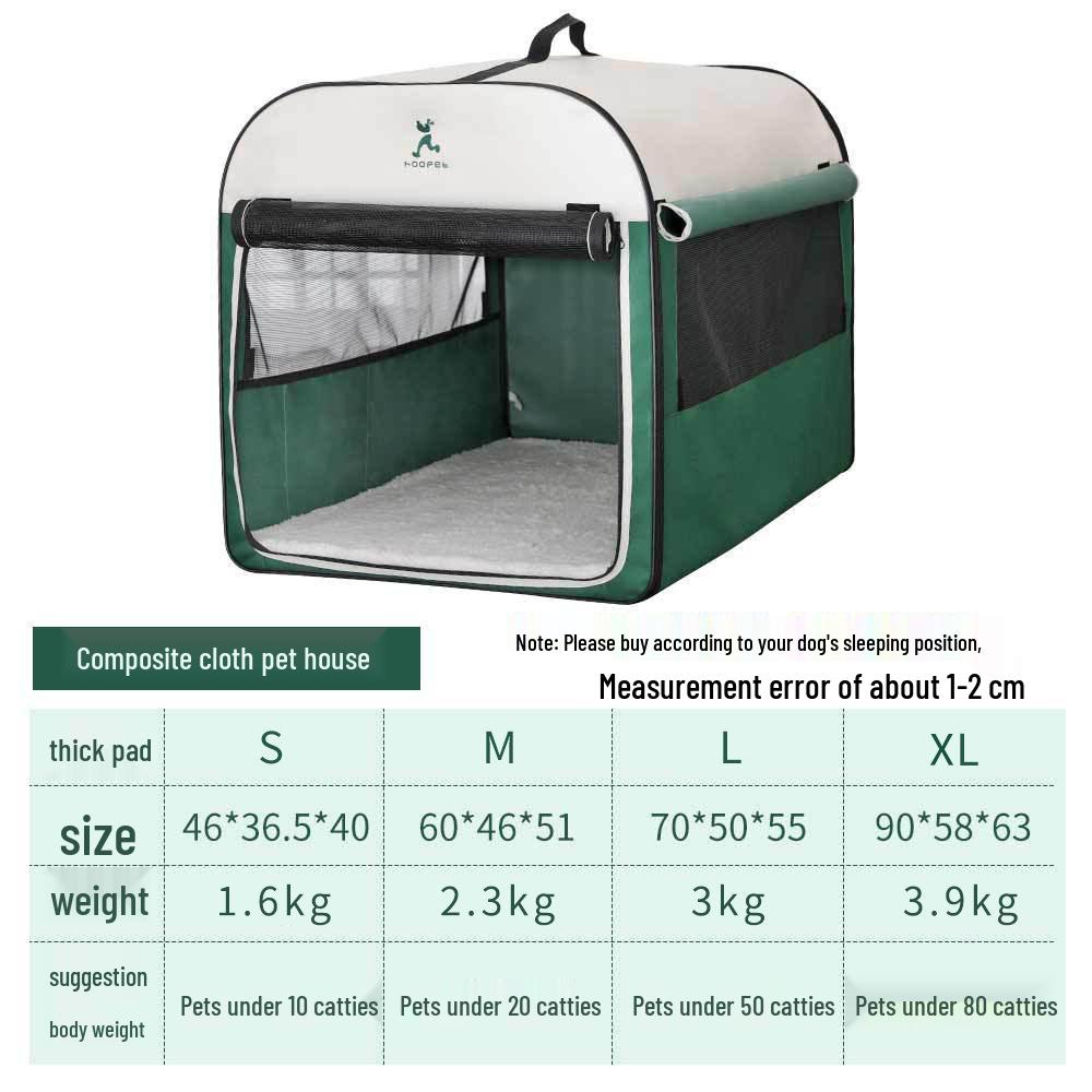 

Собачье гнездо: Теплый зимний дом и палатка для крупных собак - для помещений/улицы, все сезоны Large