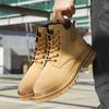 Men's and Women's Short Boots Ankle Boots Retro Tooling Boots Casual Shoes