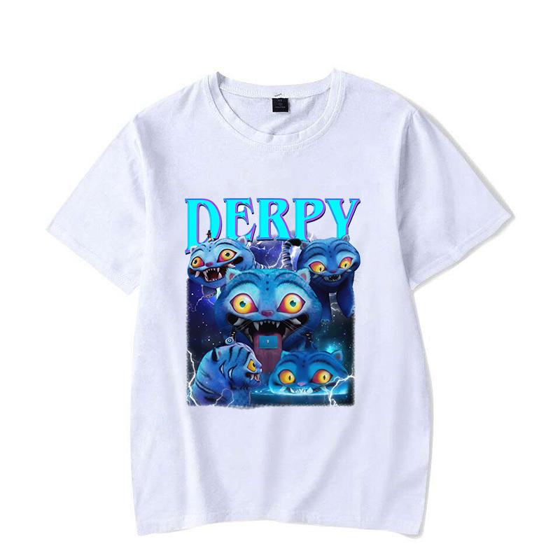 New Anime Kpop Demon Hunters Tiger Printed T Shirt Women Men Teens Fashion Hip Hop Harajuku Casual Short Sleeve Tops Tees