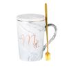 European Style Marble Ceramic Mug Set