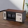 KOKITS Flip Clock, Retro Modern LED Flip Clock with Unique Design, Creative Desk Decoration, Birthday Gift for Boyfriend or Friend