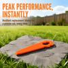 24 Pcs Replacement Part Trimmer Blades Nylon Trimmer Head Replacement Blades  Garden Lawn Trimming