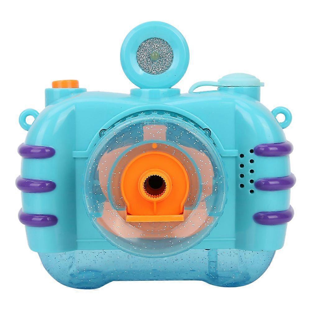 Automatic Cartoon Camera Shape Bubble Machine with Light & Music