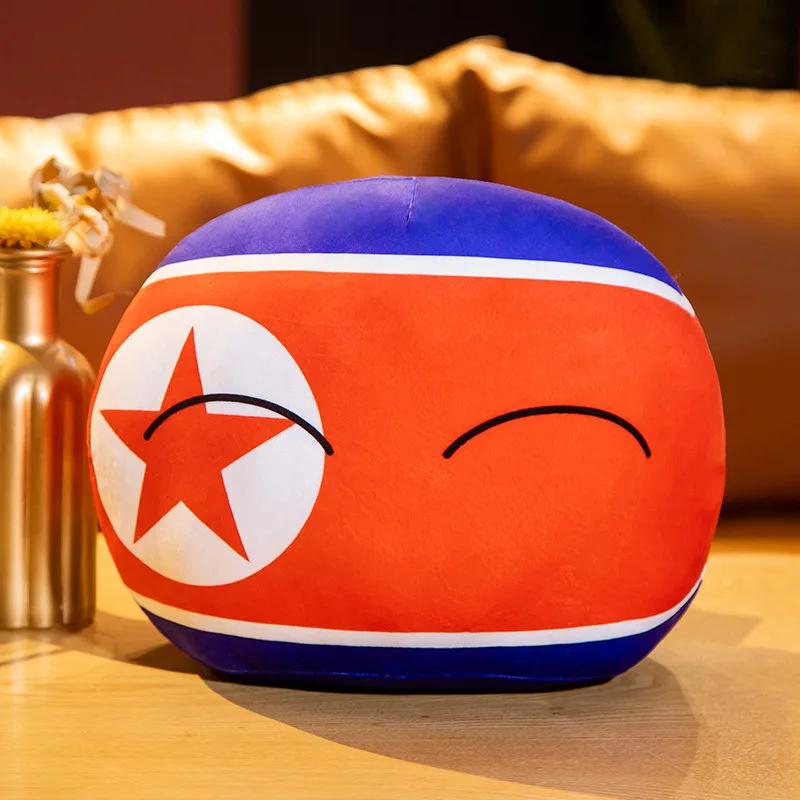 Jucării de pluș Country Ball de 10 cm Polandball Geantă Portofel Pandantiv Country Balls Countryball Păpușă de pluș Jucărie Cadouri de Crăciun pentru copii