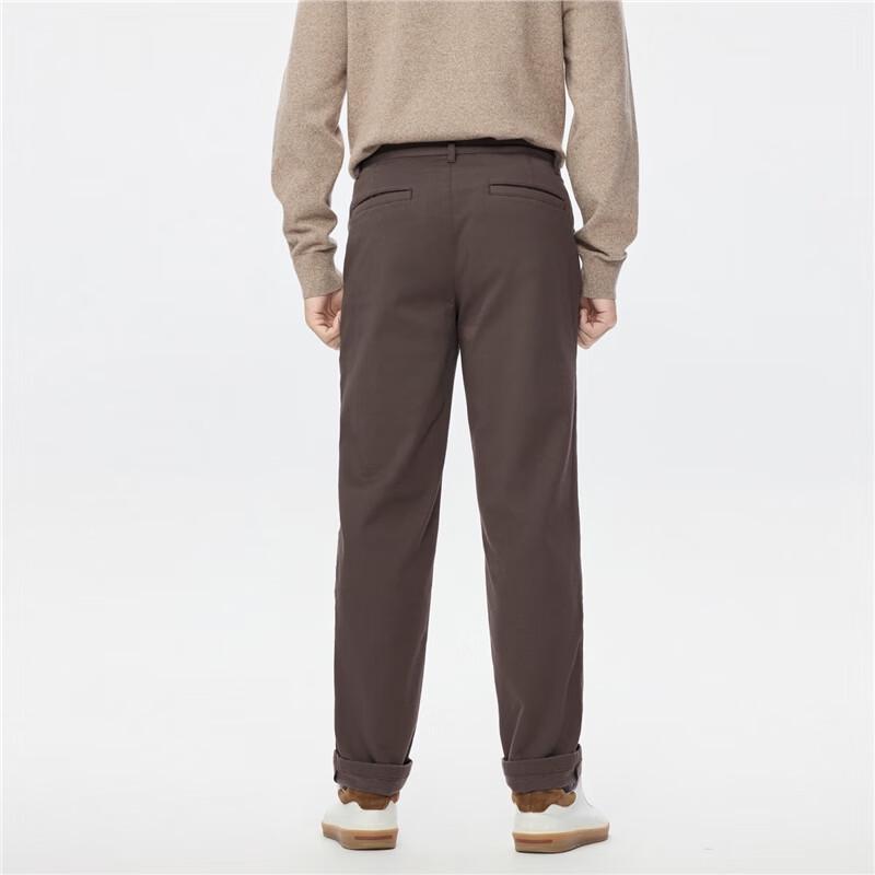 Giordano Men's All-Season Stretch Straight Fit Casual Pants