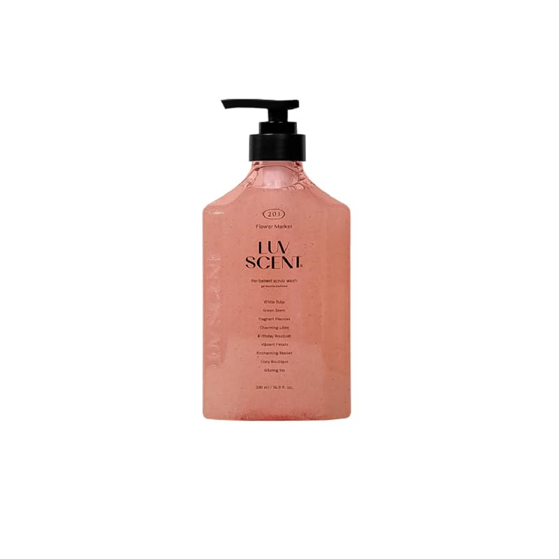 

LUV SCENT Lovescent Скраб для умывания Flower Market 500 мл