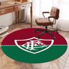 Fluminense FC Printed Round Rug Carpet Chair Rug Area Rug Entryway Doormats,for Office Chair Living Room Bedroom Kitchen Room.