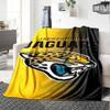 1pc Blanket - Jacksonville Jaguars Logo Print Design,Lightweight Blanket for Sofa,Bed- Soft &Warm,Gift for All Seasons