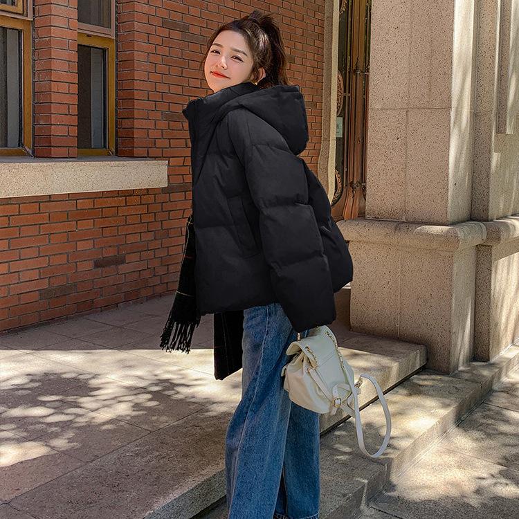 

Модная пуховая куртка Женское зимнее пальто Межсезонная куртка-пуховик Суперкрасивая маленькая хлопковая куртка 2025 Новинка XL recommends 140-82.5kg