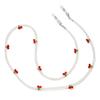 Fashion Crystal Glasses Chains for Women Black Beads Eyeglass Necklace Metal Sunglasses Lanyard Stylish Accessory