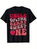 Uncle Of The Berry Sweet One Strawberry First Birthday TShirt Tshirt for St PatrickS Day Easter Gifts for FatherS Day Mothe