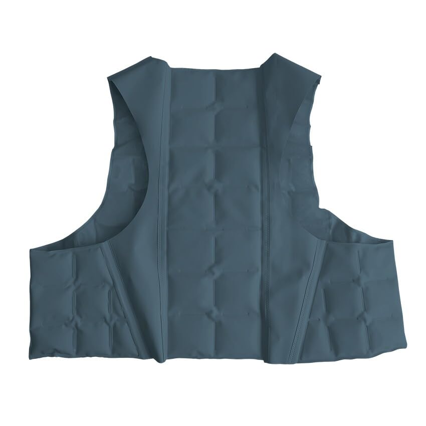 

[FRESH SWITCH] PCM Long-Lasting Cooling Vest, Heat Protection, Natural Freezing, Heatstroke Prevention (Navy Blue, Jacket Type)