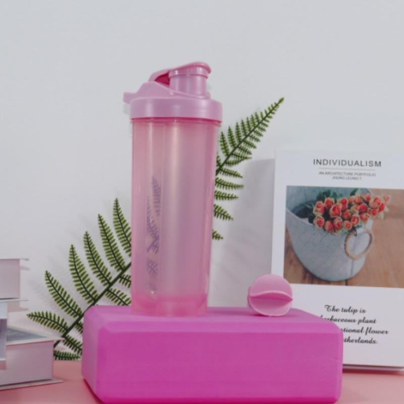 700ML Portable Fitness Water Cup, Meal Replacement Milkshake Cup, Protein Powder Shaker Cup, Graduated Mixing Cup