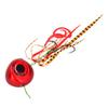 150g Fishing Lure High Carbon Steel 3D Eye Artificial Baits for River Sea Lake FishingRed
