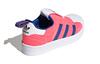 Adidas Originals SUPERSTAR 360 Breathable Low top Skateboard Shoes Pink White Blue Children Aged 3 7 Years Old FX4911