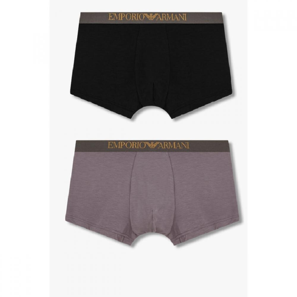 Emporio Armani Мужские Районные ящики 2 типа Набор 0815112037 0815112038 M(100)