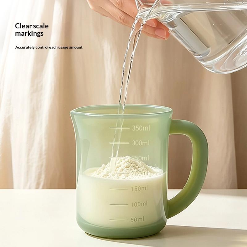 Silicone Graduated Cup, Silicone Water Cup And Measuring Cup, Anti-Drop Water Cup, Outdoor Water Cup, Visible Dual-Scale Liquid
