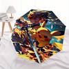 1pc Anime Character & Pikachu Durable Cartoon Folding Umbrella, Portable Compact Umbrella for Men and Women Y002
