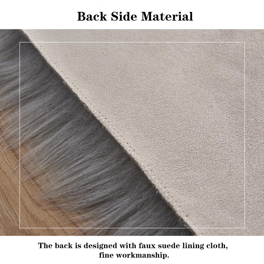 

Супер мягкий моющийся овчина Пушистый ковер Искусственный мех Artificia Шерстяные ковровые ковры Домашнее украшение Пол