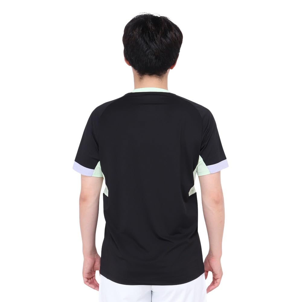 YONEX Short Sleeve Game Shirt Black Size M (Fit Style), (007),