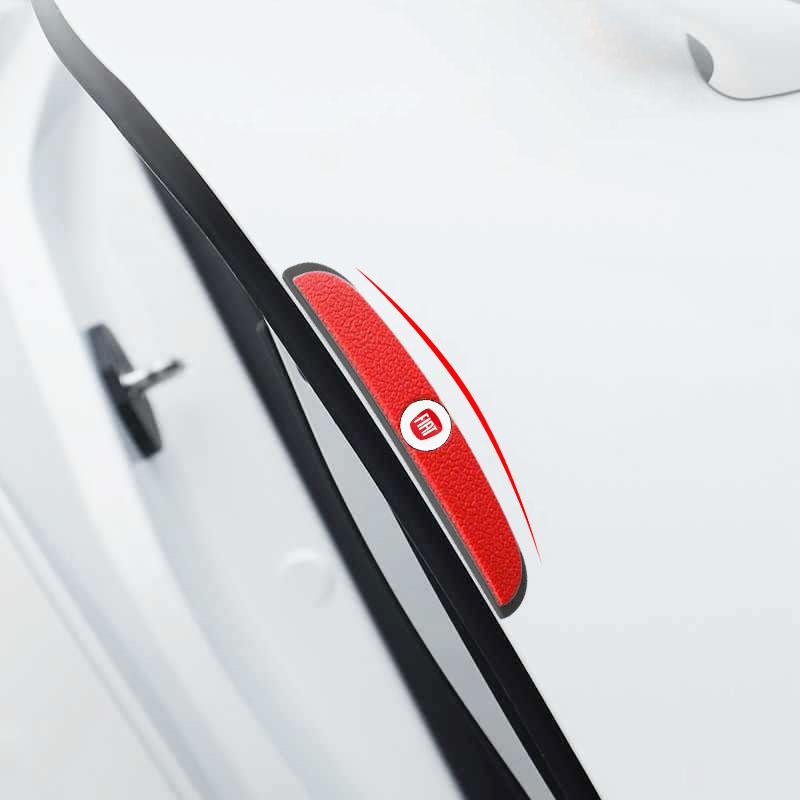 4 Pezzi Striscia Anti-Collisione per Portiera Auto Adesivo Protettivo per Specchietto Retrovisore per Fiat Abbas 500 Punto 124 125 500 Bravo Stilo Panda Abarth Tipo Viaggio