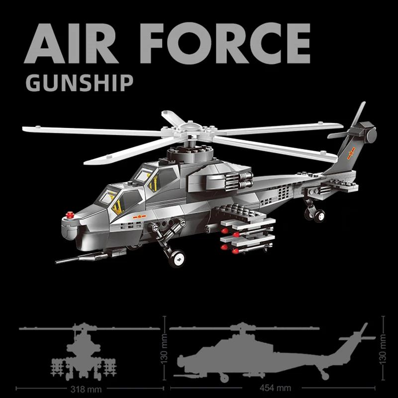 Large F15 J-20 Military Combat Aircraft Building Blocks Assembled Toys Boys Benefit Intelligence Children Gifts P-51 Fighter