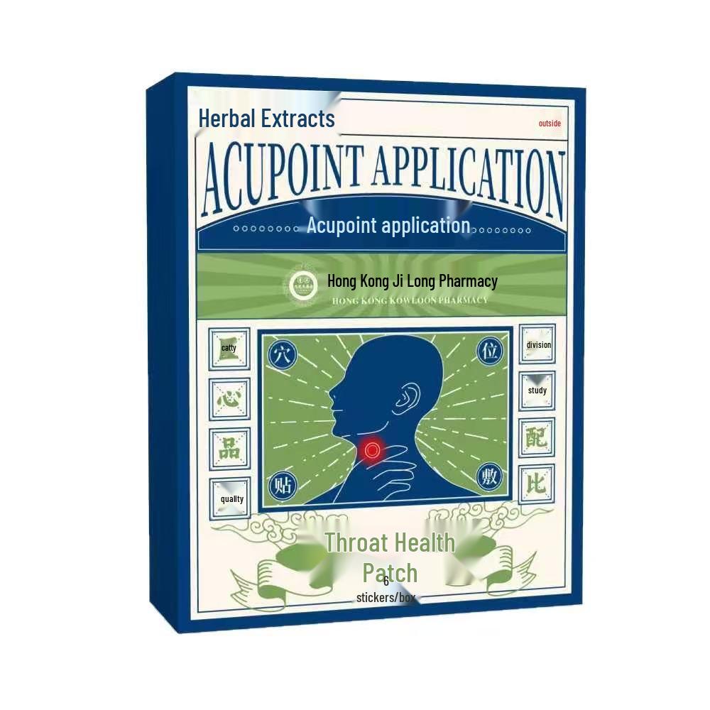 Nasen- und Rachenpflaster zur Linderung von Adenoiden, Verstopfungen und Halsschmerzen - Auf Lager