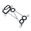 11428513448 For BMW E90 F07 F01 F02 F10 F11 X5 E70 N57 Engine Oil Cooler Filter Housing Base Gasket 11 42 8 513 448 New