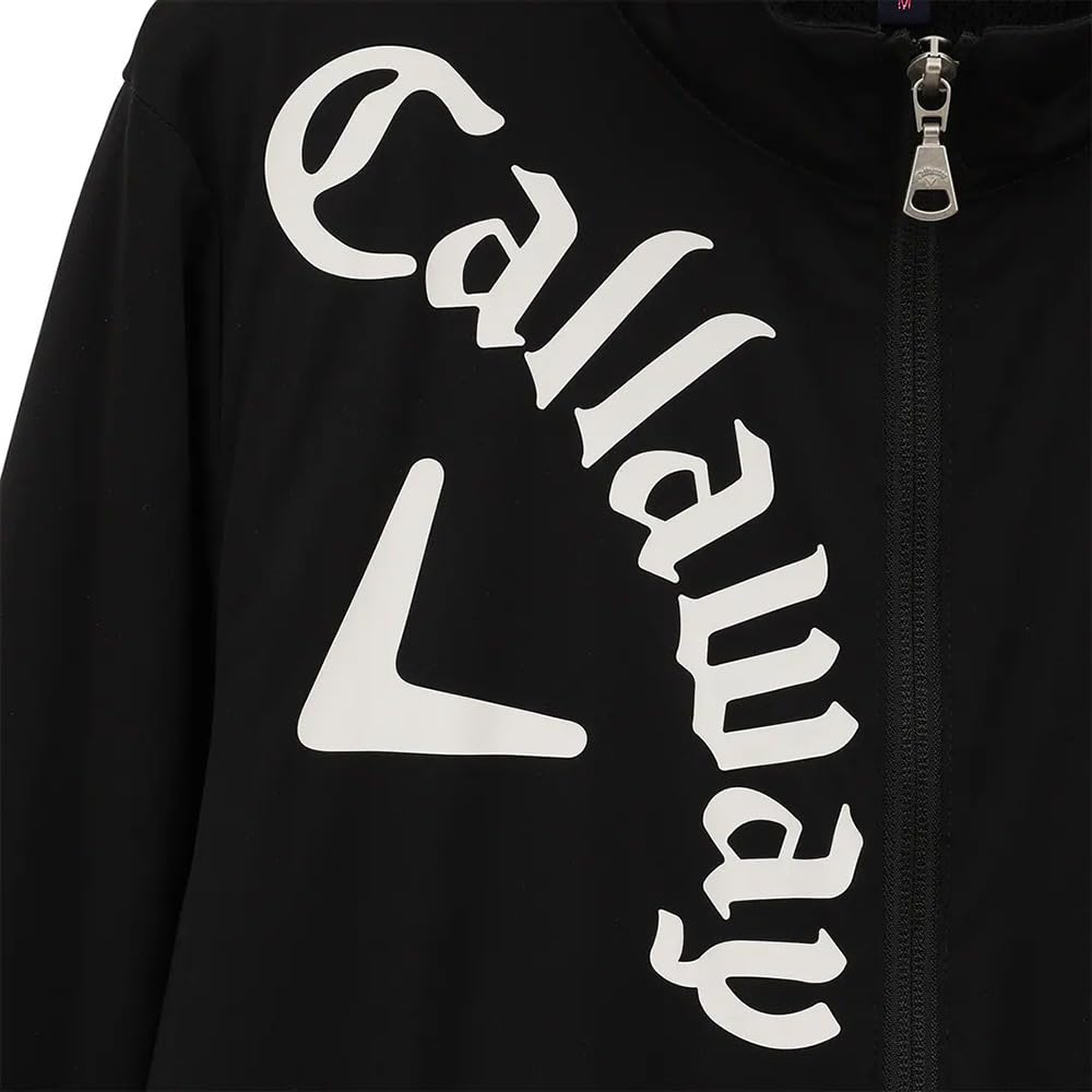 Callaway Blouson Stretchy and Golf Outerwear C23215202 M Women's Water-Repellent Full-Zip (Star Stretch Windproof) / / 1010_Black