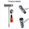 Flywheel Puller Chainsaw Clutch Tool For Chainsaw Maintenance Metal Construction Three-piece Kit For HUS340 HUS345 HUS350