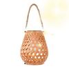 Outdoor Solar Lantern Lights Patio Handled Solar Lantern Outdoor Lights Rattan Art Chinese Retro Fashion Landscape Lighting For