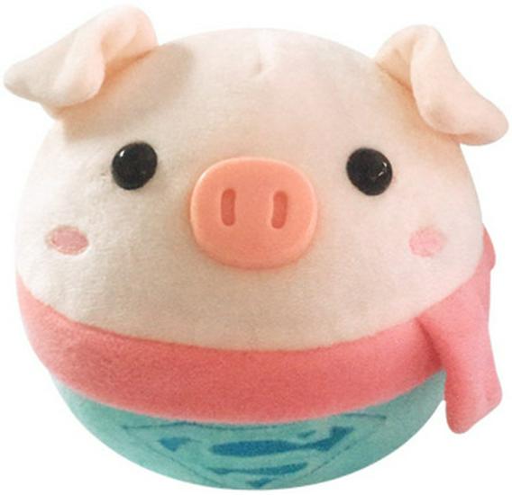 English Tiao Tiao Zhu Bouncy Ball - Baby Learning Toy, Seaweed Pig Design