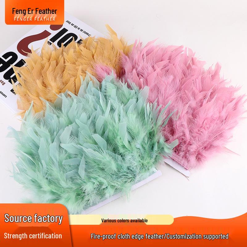 DIY Feather Trim for Costumes & Crafts