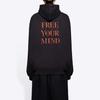 Balenciaga Sweatshirt Loose Fit Men's Black 641679TJV791000