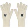 SNOOZY Embroidered Wappen Knit Fingerhole Gloves - Schnauzer