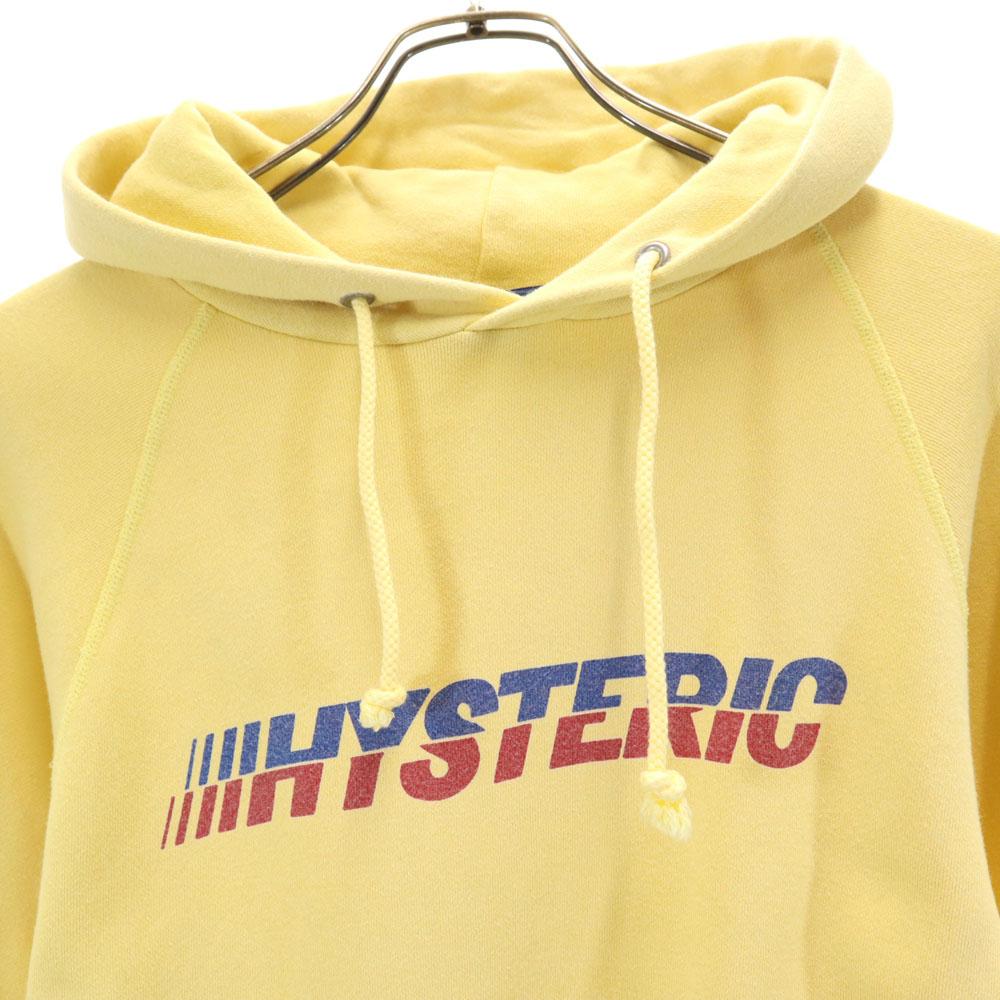 HYSTERIC Long sleeve Sweatshirts FREE yellow Women Used