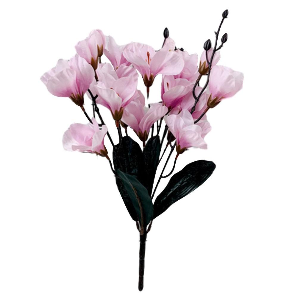 

Гибкий и Реалистичный На ощупь Искусственный Букет Магнолии для Индивидуальной Цветочной Композиции Pink