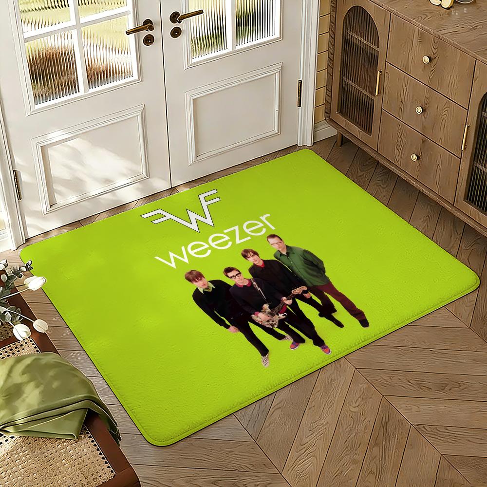 Rivers Cuomo Floor Mat Soft Thickened Absorbent Non-Slip Bedroom Living Room Door Mat Home Decor Flannel Rugs